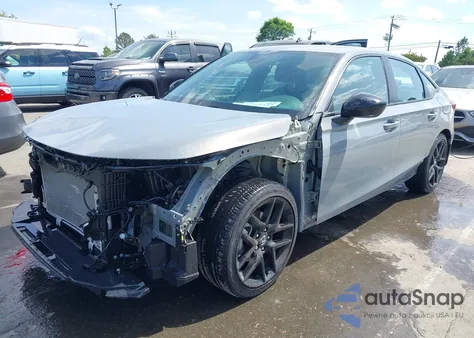 2025 Honda Civic Sport z USA, uszkodzony, nr VIN 2HGFE2F59SH542403